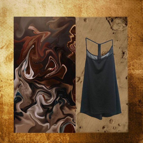 3/$30 Item or FREE with Purchase over $40 Black Kyodon Strappy Tank - Picture 1 of 9